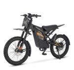 OUXI 2000 Offroad E-Bike Dirtbike Elektrofahrrad, 150Nm Drehmoment, 48V 30Ah Akku, 25 Zoll Reifen, Hydraulische Scheibenbremsen, Vollfederung, mit Blinker, E-Motocross