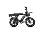 OUXI E-Bike 250W Motor Elektrofahrrad 20" x 4.0 Fatbike Hydraulische Scheibenbremsen NFC-Entsperrung 60Nm Drehmoment Vorne & Hinten Gepäckträger