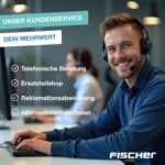 Fischer E-Bike MTB Montis 2.2 Active Elektrofahrrad für Damen und Herren, RH 43, Heckmotor 50 Nm, 48 V Akku