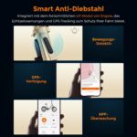 ENGWE E Bike mit APP&IoT, Ebike 48V 15Ah Akku bis 160km, Drehmomentsensor & hydraulische Bremsen, 20 * 3.0 Reifen, 2 Stunden aufgeladen