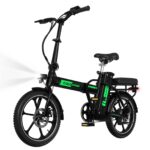 COLORWAY E Bike, Klapprad E-Fahrrad 16 Zoll, 36V 12Ah herausnehmbarem Lithium-Akku, 250W Motor, Mini-E-Bike mit 35-60km Reichweite für Erwachsene & Jugend