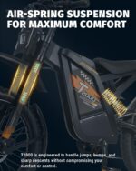 OUXI 2000 Offroad E-Bike Dirtbike Elektrofahrrad, 150Nm Drehmoment, 48V 30Ah Akku, 25 Zoll Reifen, Hydraulische Scheibenbremsen, Vollfederung, mit Blinker, E-Motocross