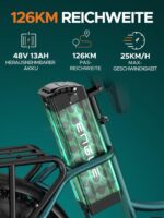 ENGWE E Bike Herren mit 48V 13Ah Batterie, 20 * 4.0 Zoll, 7-Gang Getriebe mit LCD-Display, 250W Motor & 25km/h, Reichweite bis zu 120km L20/L20 Boost