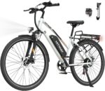 HITWAY 27,5"/28" E Bike, Elektrofahrrad Trekkingrad E-Bike Herren Damen mit 36V 13AH Akku, 250W Hinterradmotor/Mittelmotor, E-Fahrrad mit 7-Gang, Pedelec Citybike EBike für Erwachsene