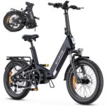 ENGWE L20 3.0 Pro E-Bike mit APP & IoT, 250W Mittelmotor und 48V 15Ah Akku bis 160KM, Unterstützt 2-Stündiges Schnellladen mit Hydraulischen Bremsen Ausgestattet und Drehmomentsensor