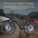 HITWAY 27,5"/28" E Bike, Elektrofahrrad Trekkingrad E-Bike Herren Damen mit 36V 13AH Akku, 250W Hinterradmotor/Mittelmotor, E-Fahrrad mit 7-Gang, Pedelec Citybike EBike für Erwachsene