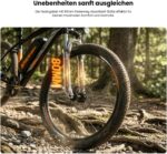 Touroll U2/U3 Pro E-Bike, 29" E-Mountainbike für Herren/Damen mit hydraulischer Scheibenbremse,Vollfederung, 48V 15Ah Akku, Reichweite bis zu 150 km, 70 Nm Drehmoment, 7-Gang-Offroad-Elektrofahrrad
