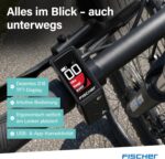 Fischer E-Bike MTB Montis 2.2 Active Elektrofahrrad für Damen und Herren, RH 43, Heckmotor 50 Nm, 48 V Akku
