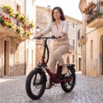 Touroll S3 Pro E-Bike Klapprad mit 1296Wh Akku, 65km-195km Reichweite, 20''x3.0'' Fat Tire Elektrofahrrad Herren Damen, 250W Motor, 50Nm Drehmoment, Ebike mit Gepäckträger, StVZO Konfor
